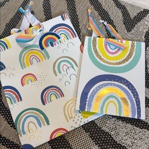 🆕Papyrus “Over The Rainbow” Gift Bags Bundle
